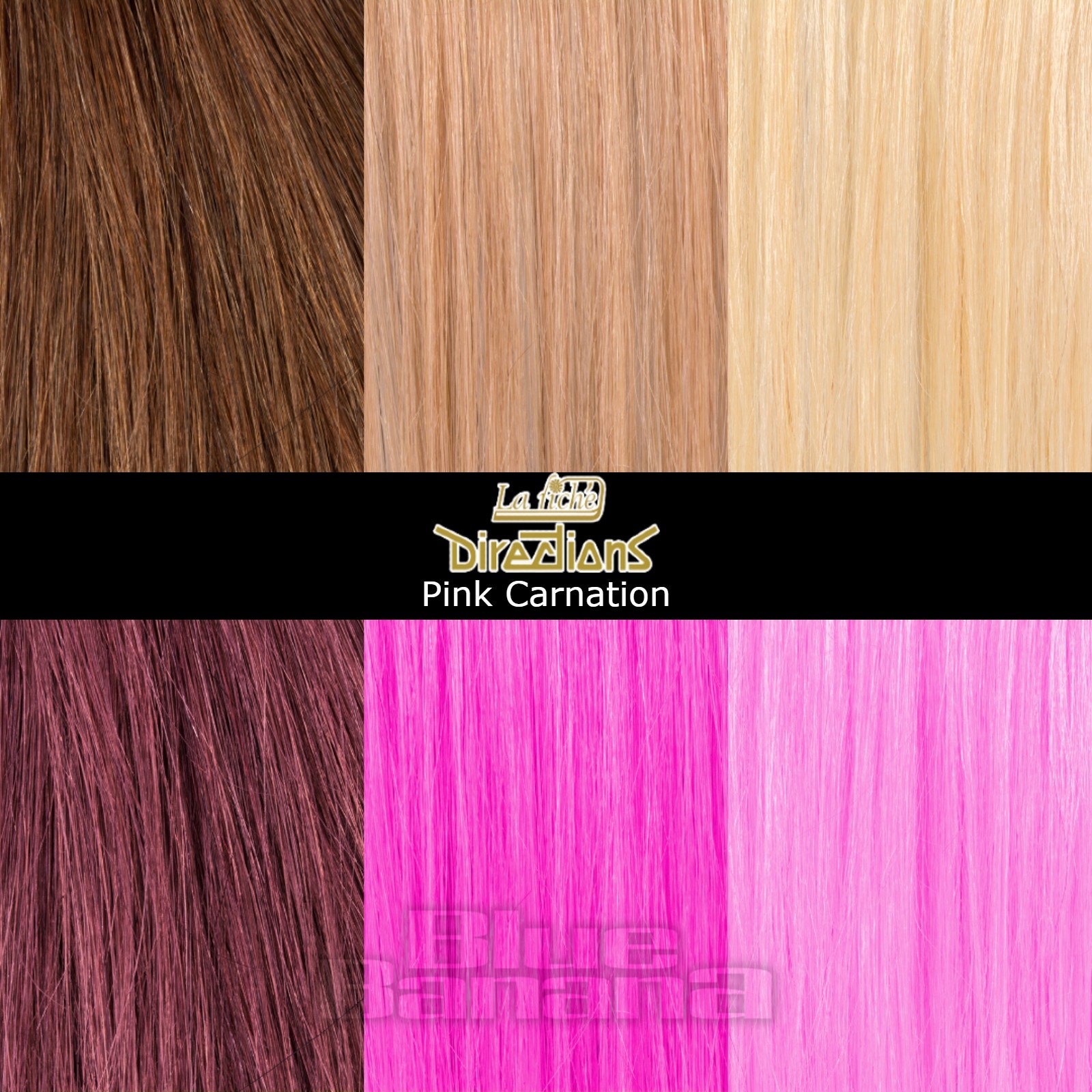 La Riche Directions Carnation Pink Hair Dye Semi Permanent Vegan Colour